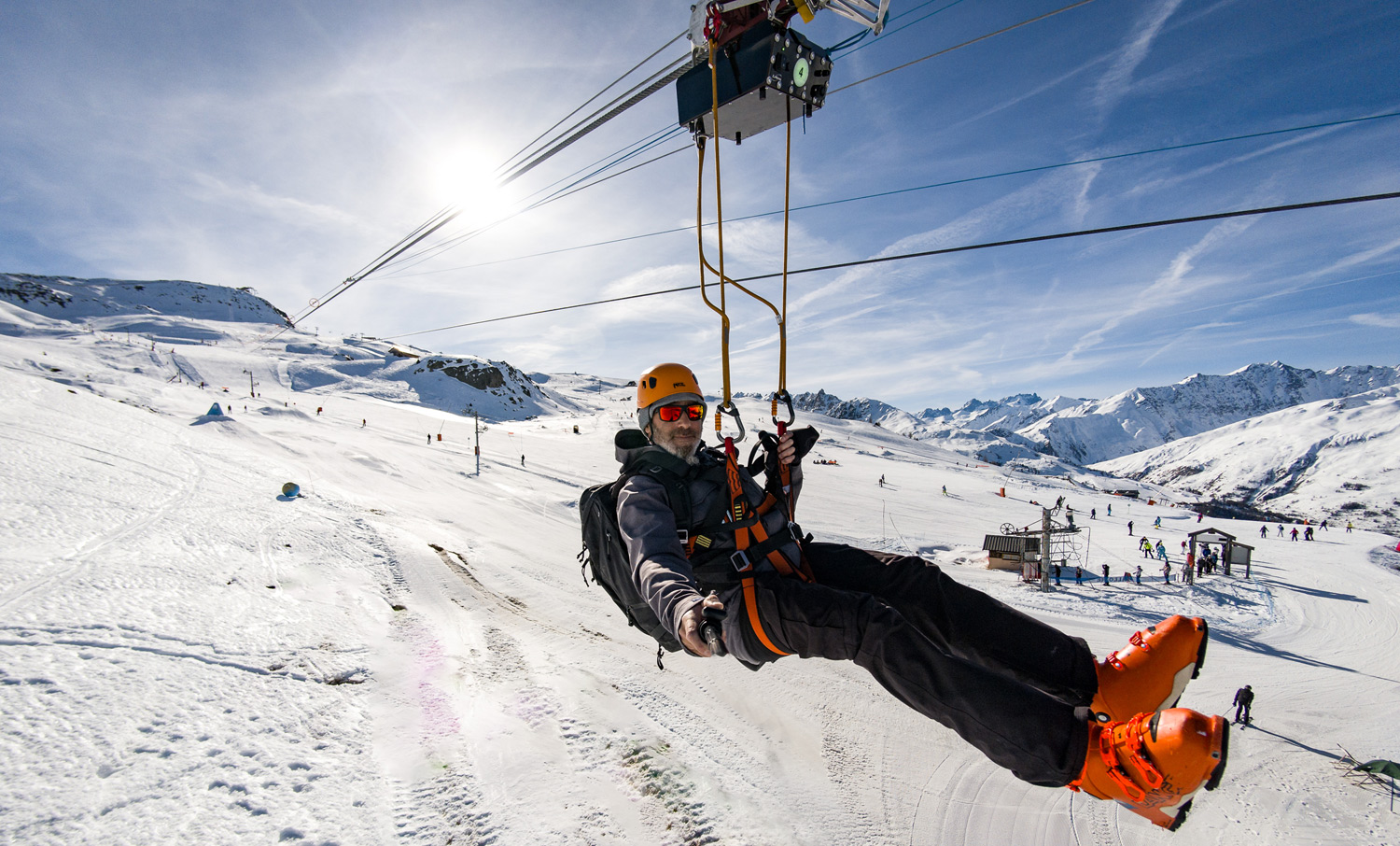 Tyrolienne géante la Catelle